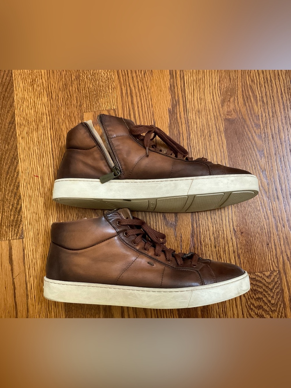Santoni men’s sneakers size 9.5